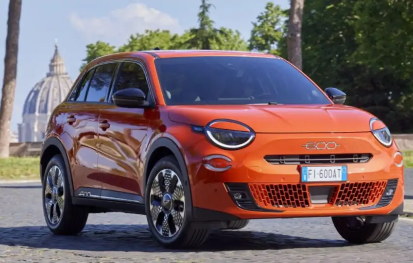 Fiat 600 Hybrid samochody hybrydowe 2025 Fiat hybryda