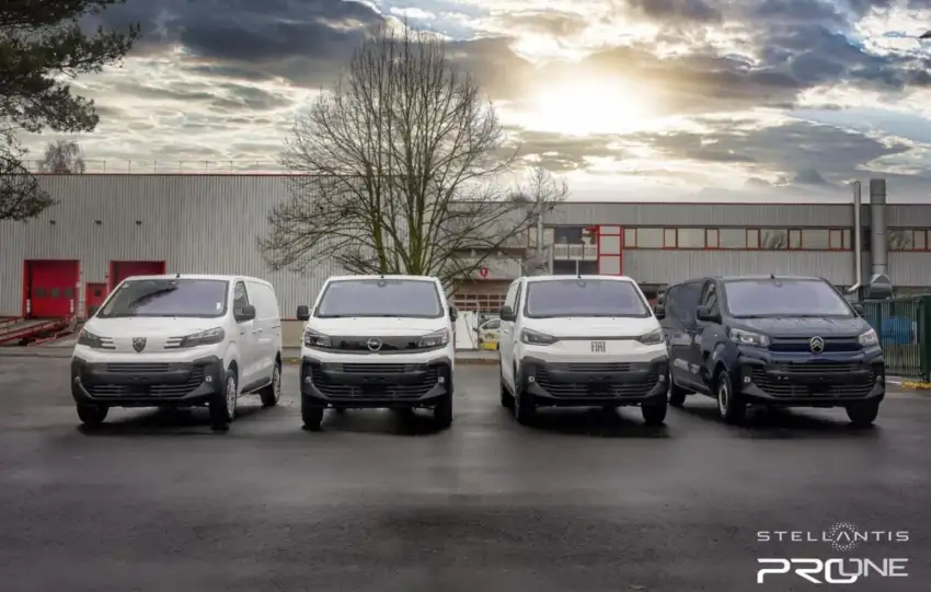 nowy silnik 2.2 Diesel średnie vany Stellantis Citroën Jumpy FIAT Scudo Opel Vivaro PEUGEOT Expert samochody dostawcze Stellantis van